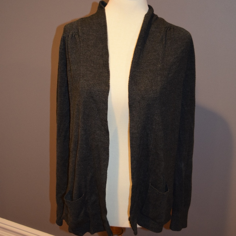 Karen Scott Gray Cardigan